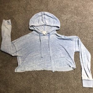 Forever 21 Crop Top Hoodie